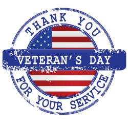 Thank you for your service veterans
